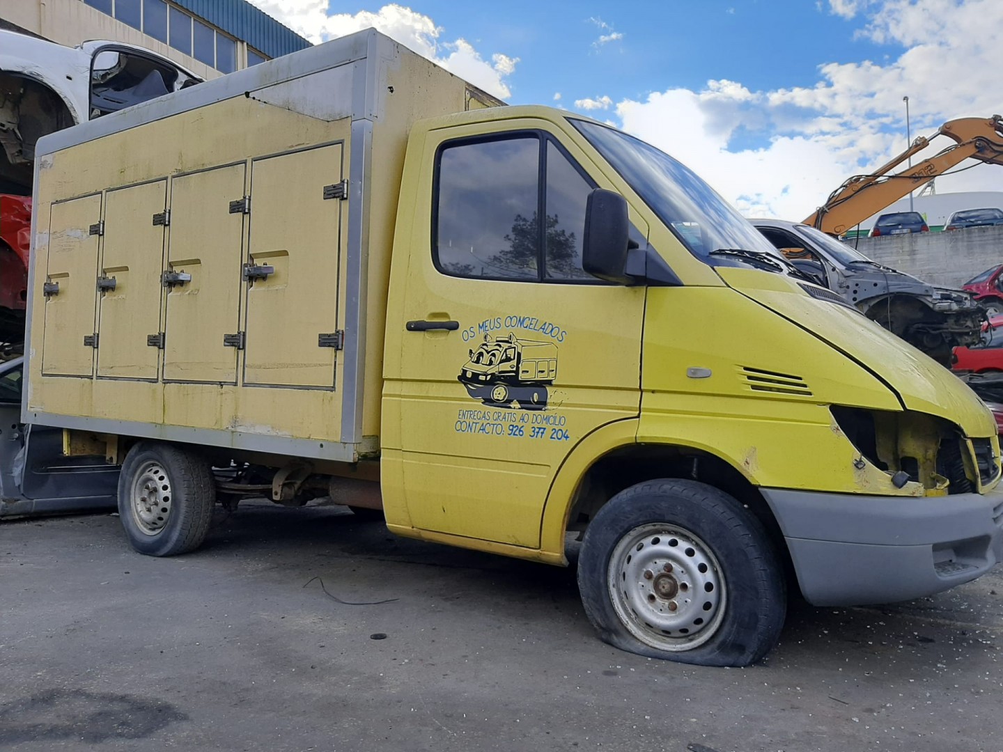 Peças - Mercedes Sprinter 308 Cdi Com Caixa De Frio De 2006 Disponív