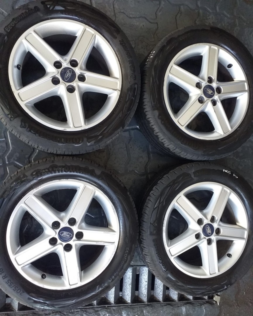 Peças - Jantes Ford R16 5X108 Com Pneus 205/55