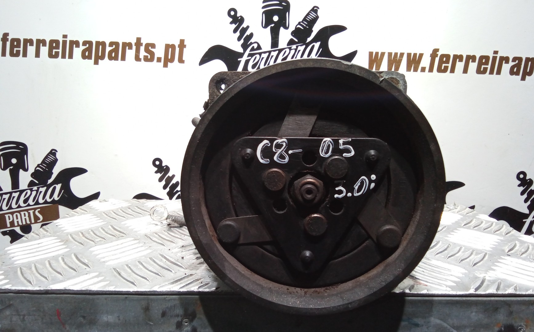 Peças - Compressor De Ar Condicionado Citroen C8 Ref: 9642800780