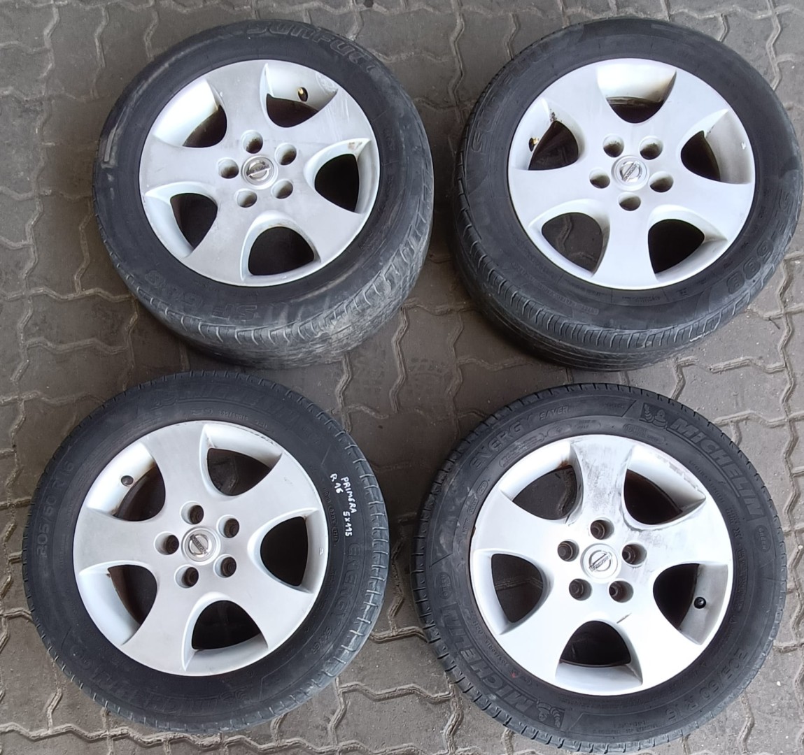 Peças - Jantes  Nissan Primera R16 Furação 5X114.3