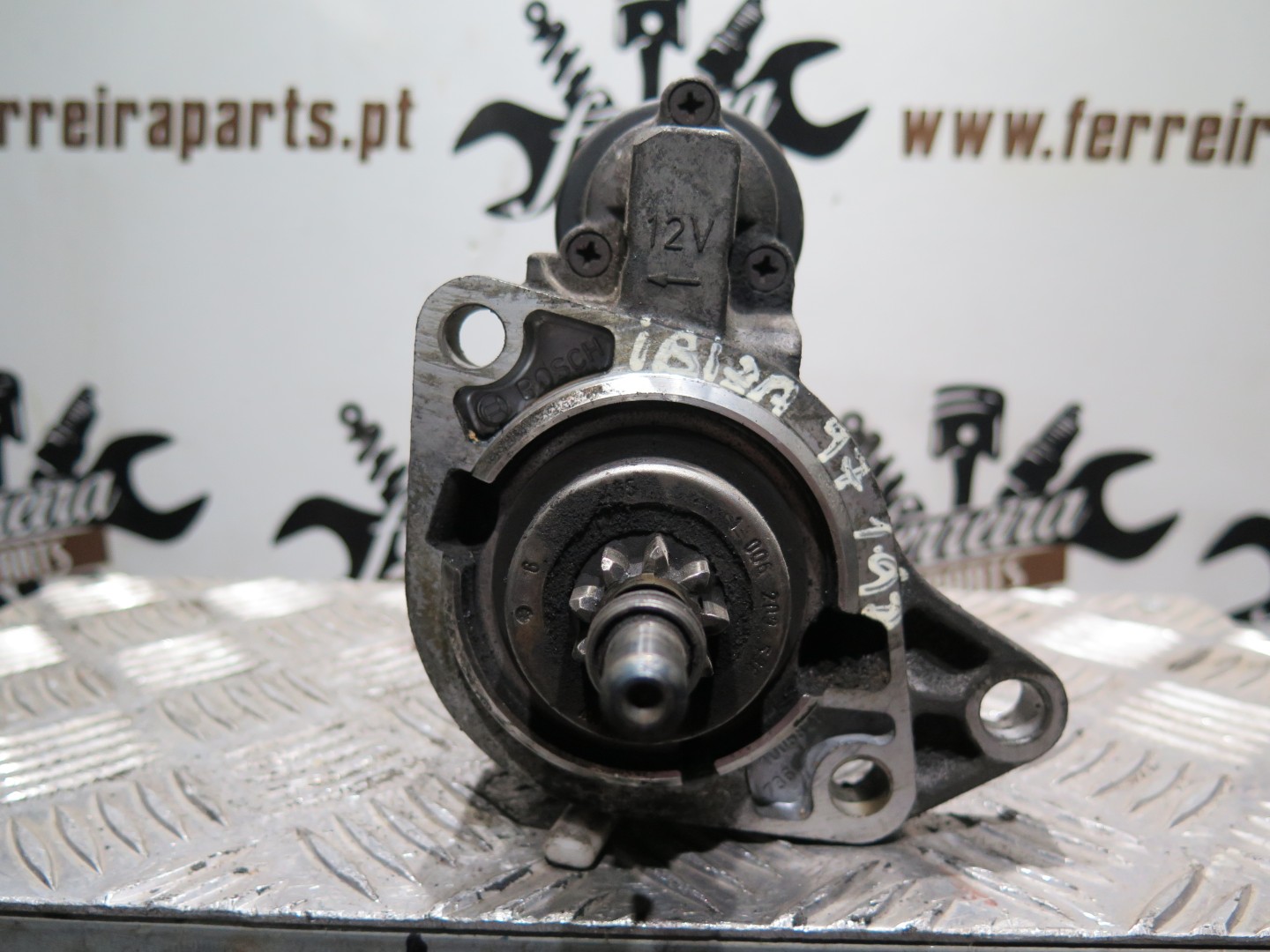 Peças - Motor De Arranque Seat Ibiza 1.9D Ref: 0001110076