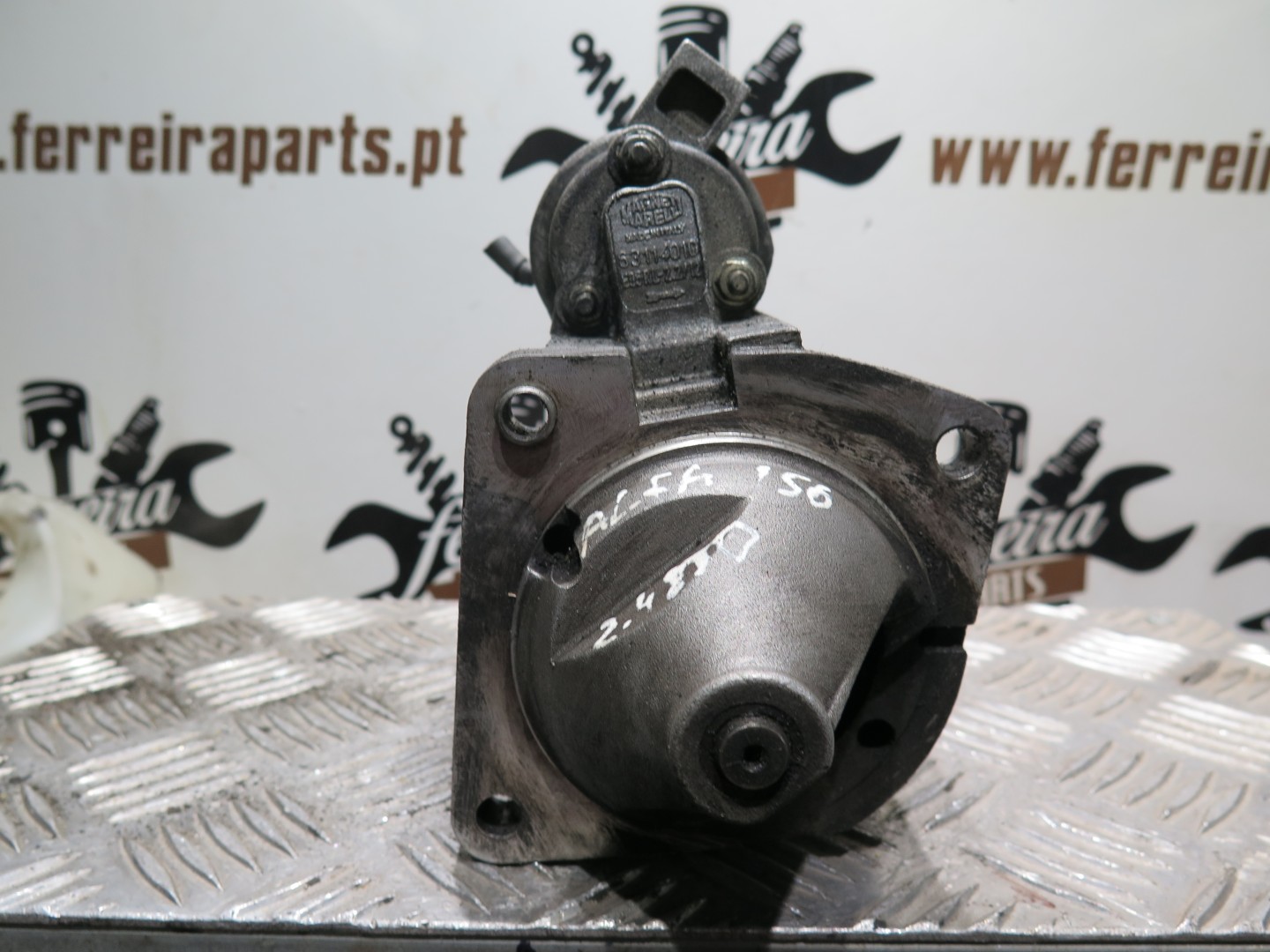 Peças - Motor De Arranque Alfa 156 2.4 Jtd Ref: 63114010