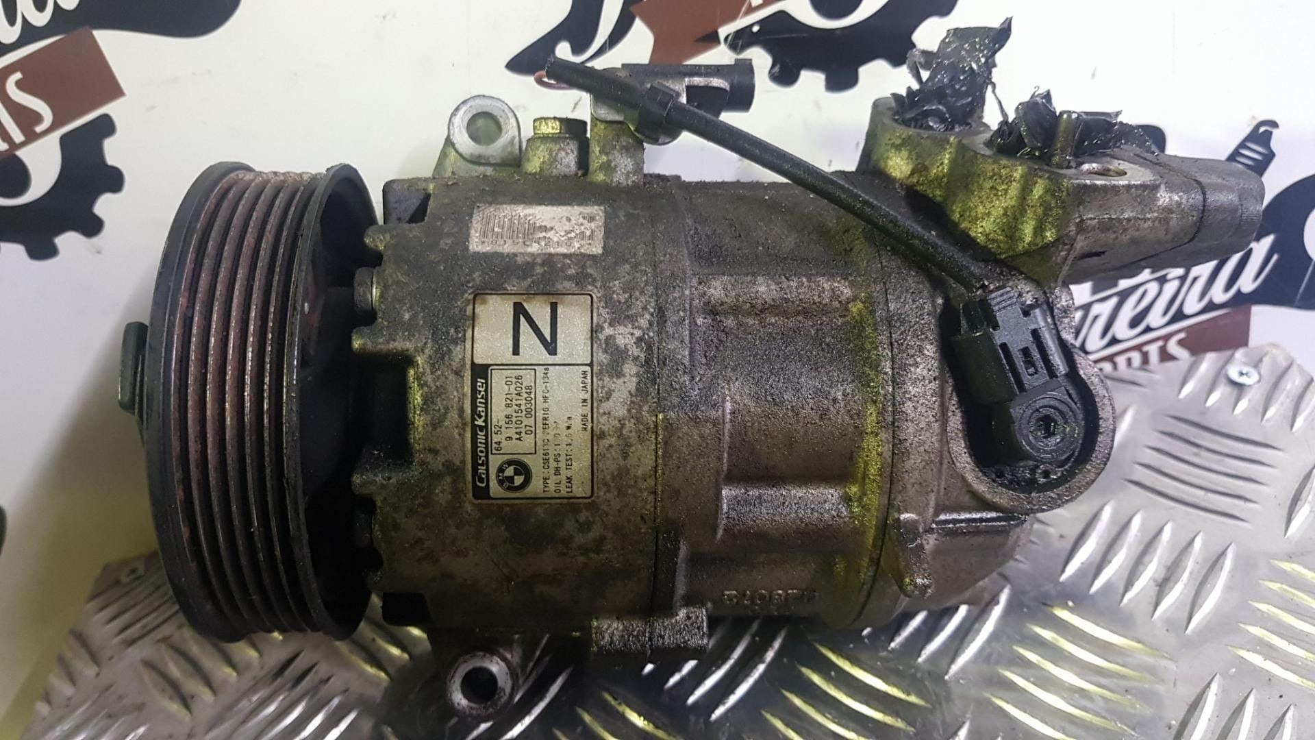 Peça - Compressor Do Ar Condicionado Bmw 116I De 2007